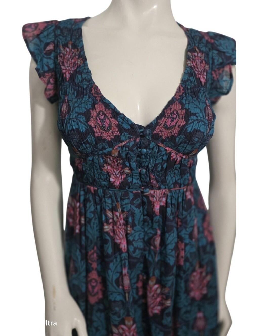 Anthropologie Peregrine Midi Dress Size XXS - Picture 3 of 16